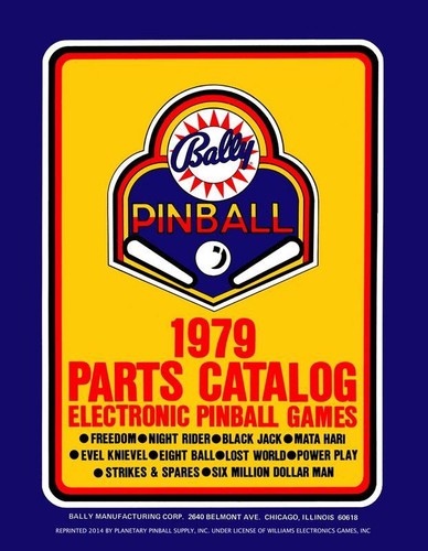 1979 bally pinball - 1979,